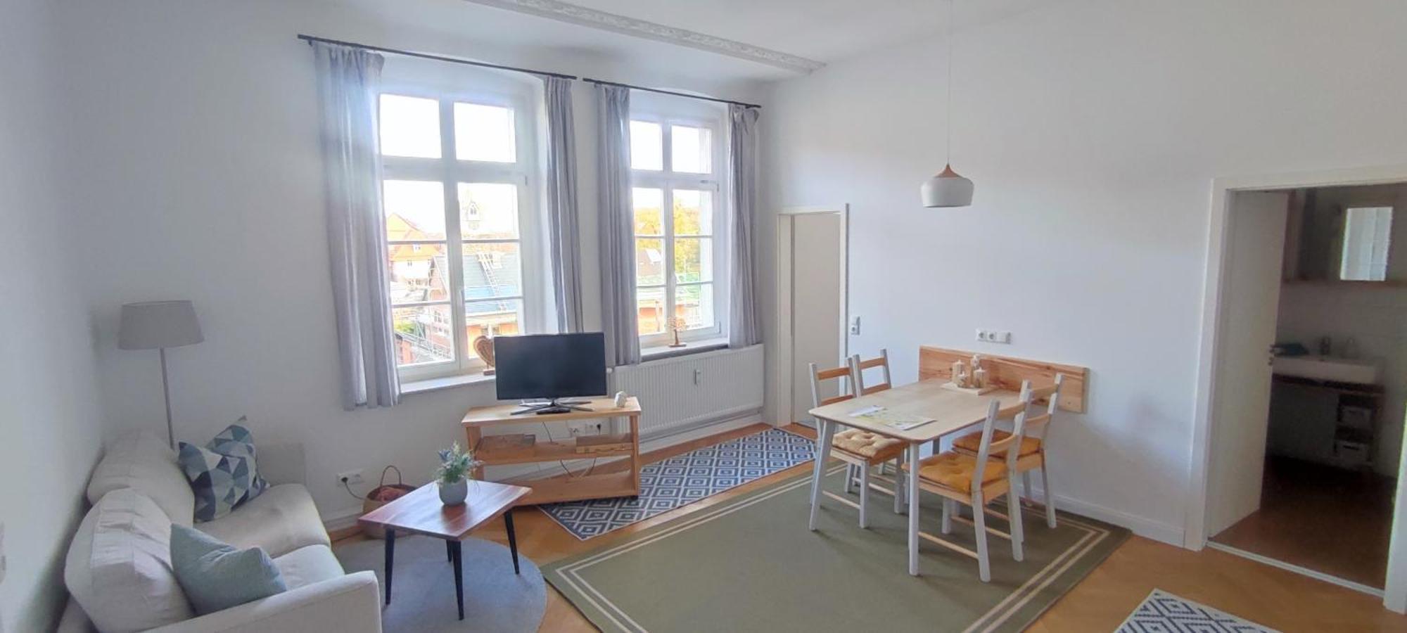 Schoene Ferienwohnung Mit Zwei Schlafzimmern Quedlinburg Exterior foto